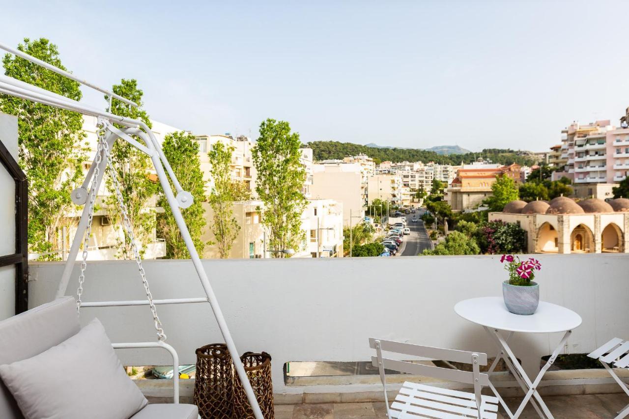 Private Apartment In Rethymnon Town Center Exterior foto
